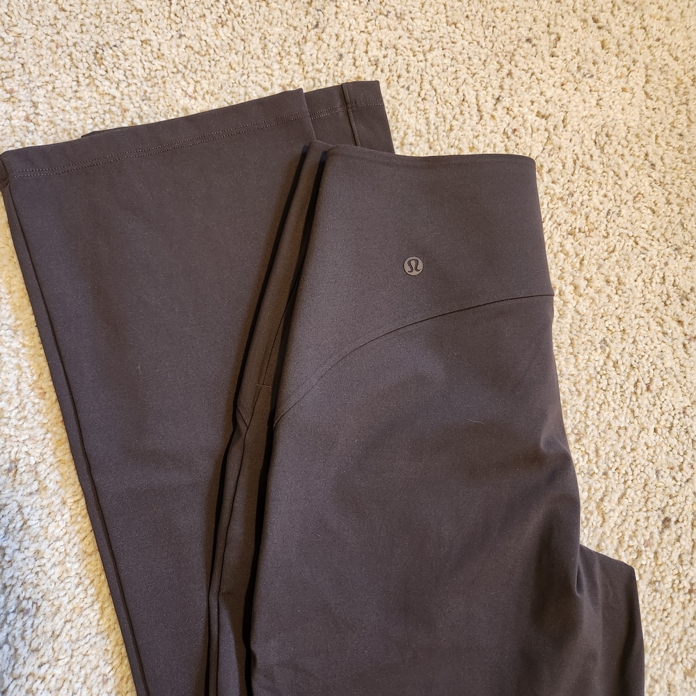 lululemon athletica Brown Boot Cut Pants